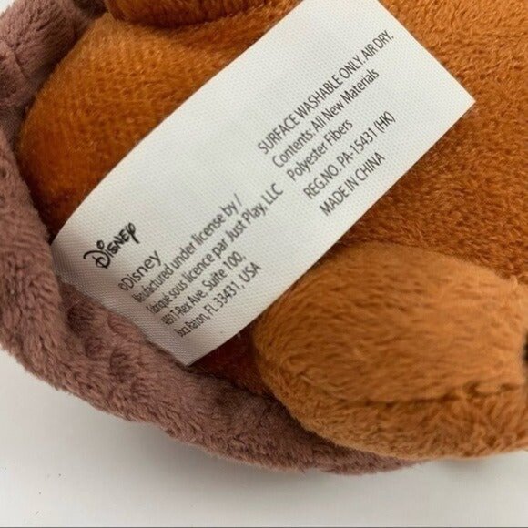 Disney Raya and the Last Dragon Tuk Tuk Plush Brown Stuffed Animal Ages 3+ - Picture 7 of 8